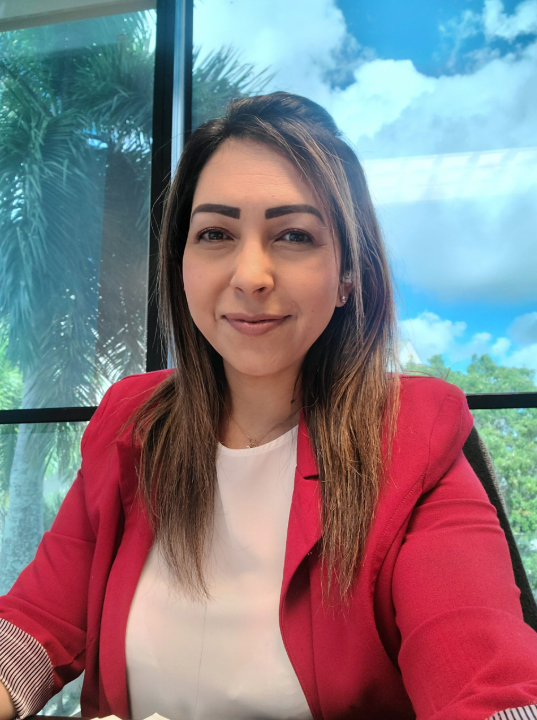 Migdalia in meeting